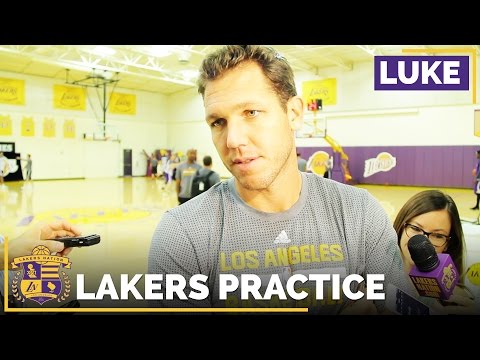 Luke Walton Talks New Winners Board Leaders, Jerry West's Visit