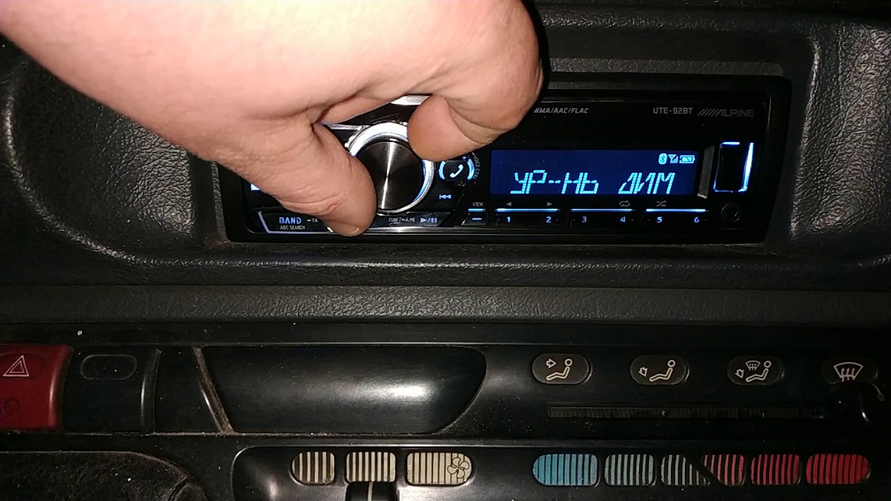 Разъемы алпайн 92bt