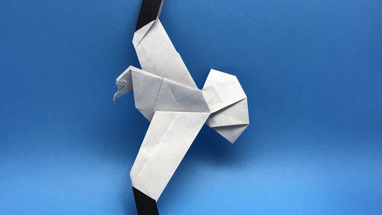折り紙 カモメ さくb Origami Seagull Sakub Youtube