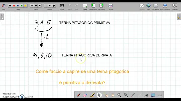 Quante sono le terne pitagoriche primitive?