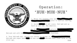 OPERATION 'HUH-MUH-NUH' (CoD4 Prop Hunt)