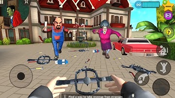 Scary Stranger 3D - New Update Special Levels - New fun video everyday part 1389 #scarystranger3D