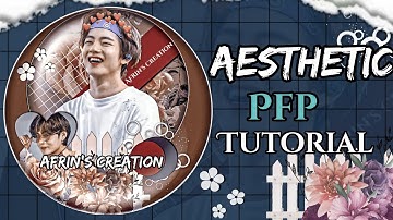 Aesthetic PFP Editing Tutorial For Fanpages 🍂•||• Picsart editing tutorial 🕊️|| Afrin