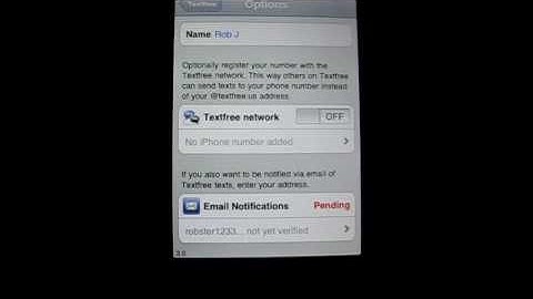 How To Send Free Text Messages On a Ipod Touch 1G 2G or iPhone 3G 3GS With TextFree