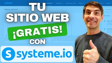 Crear un Sitio Web Gratis con Systeme.io (Tutorial)