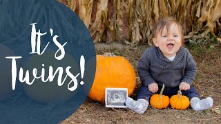 Welcome to the Pumpkin Patch | Twin Pregnancy Announcement | BABY STEPS