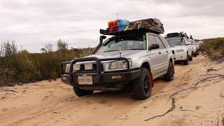 Epic Offroad Subaru Convoy  Border Track Trip Part 2