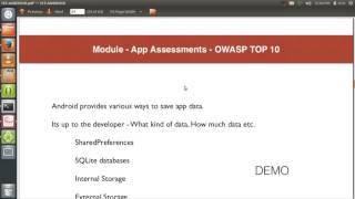 M2  Insecure Data Storage   Shared Preferences 2372396
