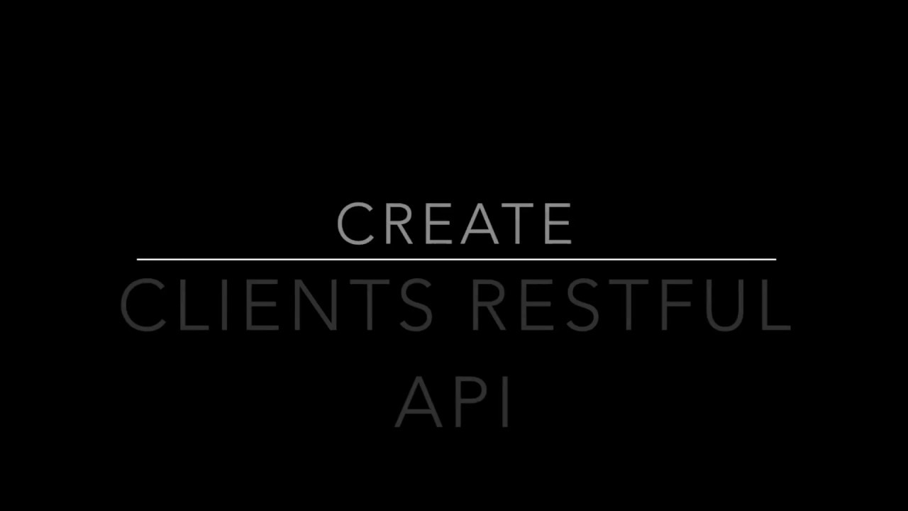 Tutorial 01 Create Simple Restful API with MongoDB - YouTube