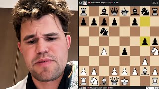 Magnus Shows Why You Must Develop Your Pieces Early
