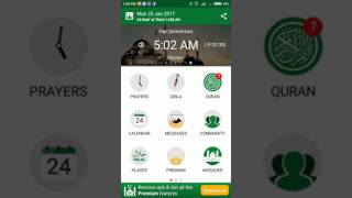 Muslim pro Android Apps. Quran,Azan, Qibla,Arabic Calendar,Tasbi, Prayers time, screenshot 3