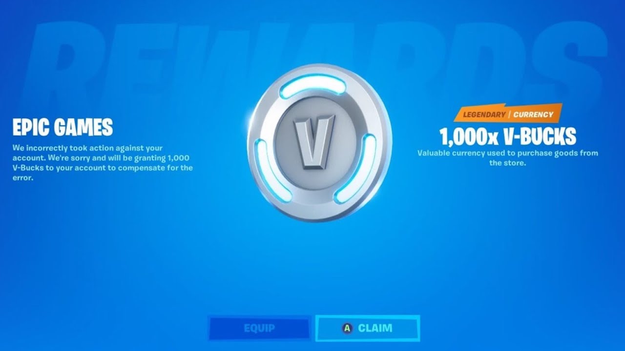 1000 v bucks gratuit