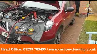Nissan Qashqai engine carbon clean and dpf clean