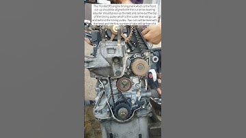 #HONDA #D15 engine timing marks HONDA D15 taming belt number #D15 #d17 #d16 #civic #bmw #recommended