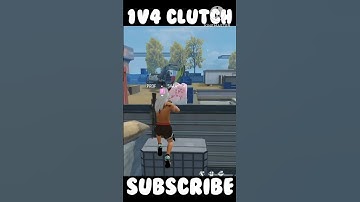 1vs4 in AWM against best CS RANK pc players hacker mode on 0-3 solo clutch #viral #freefire #shorts