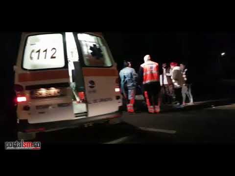 Accident pe DN 19 Satu Mare - Carei