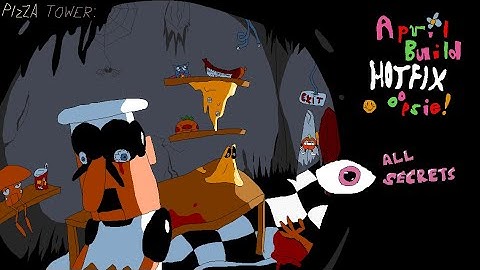 Pizza Tower April 2021 Build (hotfixoopsie) - Full Playthrough (ALL CHARACTERS) (ALL SECRETS)