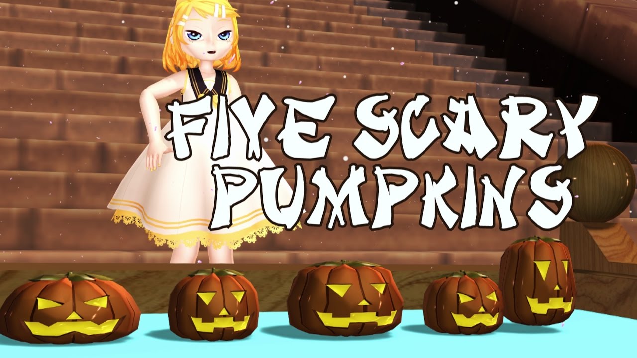 Five Scary Pumpkins |Nursery Rhymes for Kids | Baby Songs | Children ...