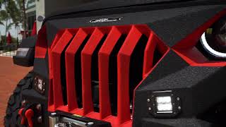 SoFlo Slant Back Gladiator with Red Accents