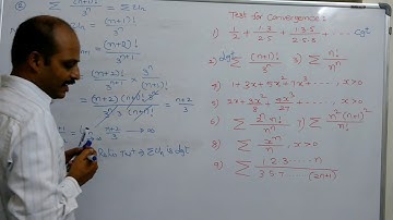 REAL ANALYSIS-INFINITE SERIES-CLASS-13