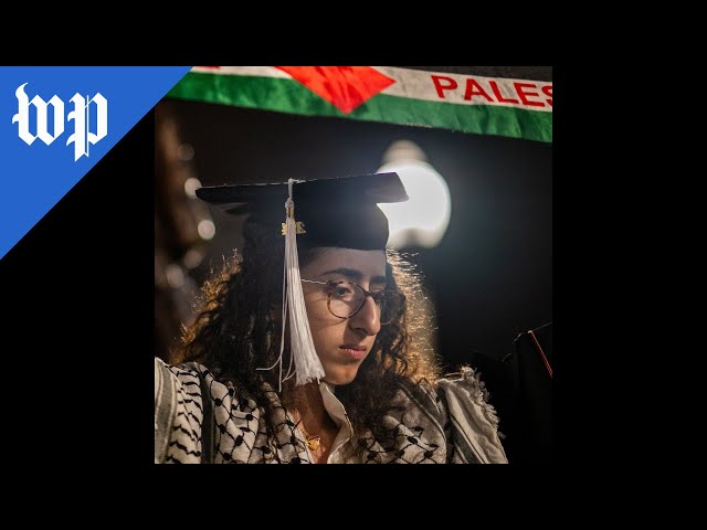 Graduates protest Gaza war at commencement ceremonies