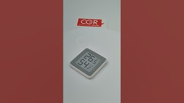 Xiaomi MHO-C201 LCD Screen Display Digital Moisture Thermometer - Product Showcase #shorts