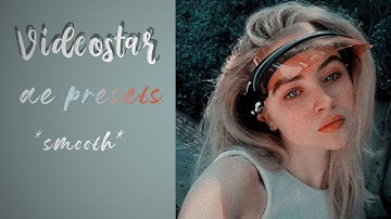 |videostar| - presets like AE (qr codes) *smooth*