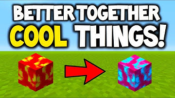 Minecraft BETTER TOGETHER Update - 5 THINGS YOU MUST DO! - (In the new Minecraft PE , W10, Xbox)