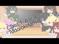 Class 1-A reacts to Todoroki family (Mha) ( Gacha Club)