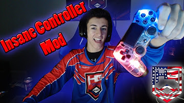 Playstation 4 Insane Controller LED MOD Installation Tutorial!