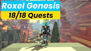 Roxel Genesis Ascension | (18/18 Quests) The Sandbox All Quests Walkthrough [Special Event]