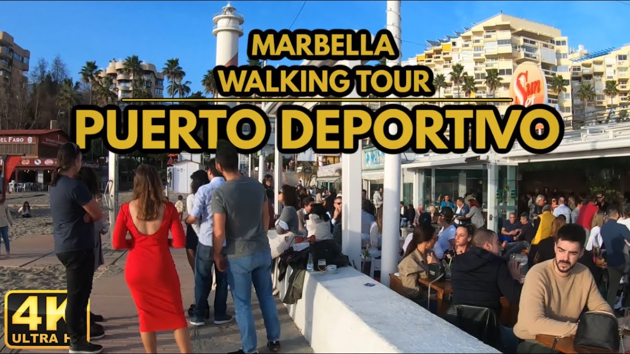 Puerto Banus Marbella Spain - Weekend Nightlife - Summer 2022 - Walking  Tour [4K60FPS] 