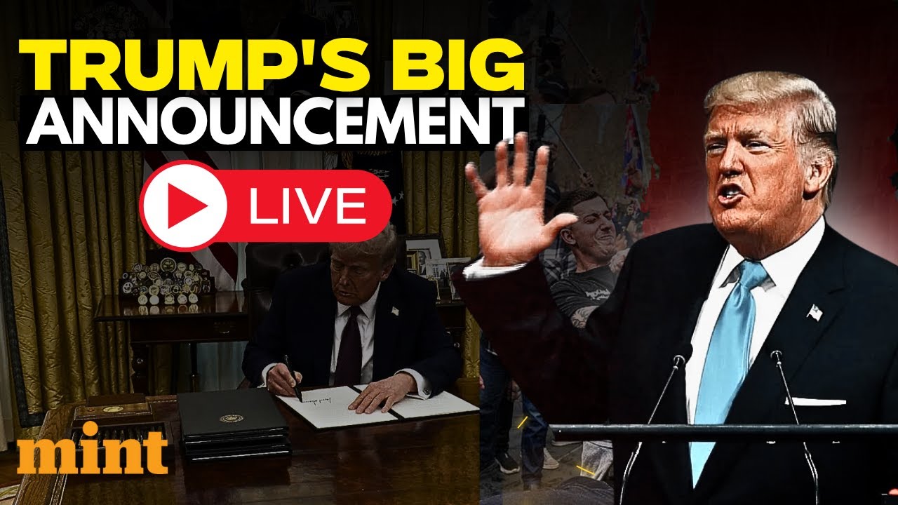 Trump LIVE US President Donald Urgent Address To The Nation White House NYC Mamdani Win
