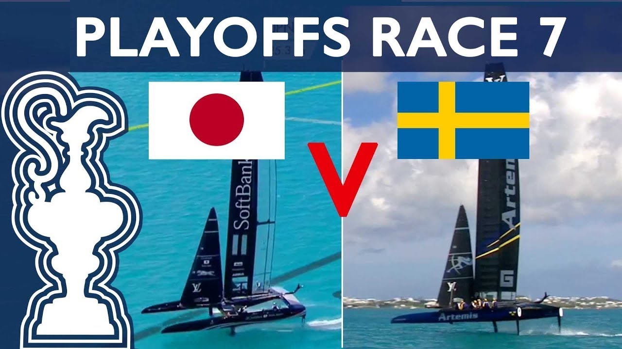 35th America's Cup LV Semi-Final 2 JPN vs. SWE Race 7 | AMERICA'S CUP