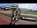 Elle Purrier St. Pierre Runs 800m PR During A Workout! | Workout Wednesday