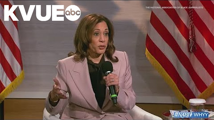 VERIFYING claims from Kamala Harris’ NABJ interview