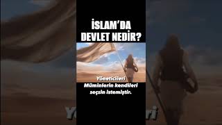 İslamda Devlet Nedir?