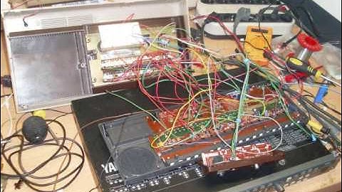 Casio PT-82 : X-treme Retro Circuit Bent (the Knarzimizer) MAKING OF (Circuit Bent by BAUM)