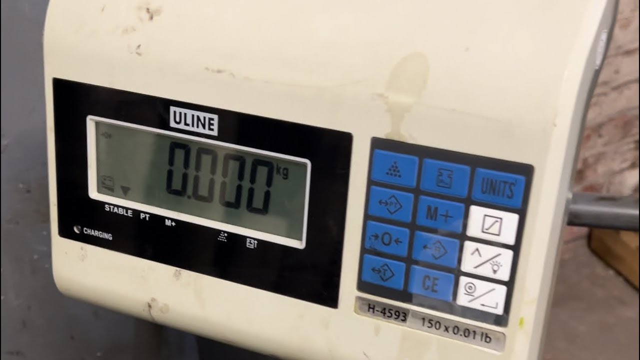 Calibration Adjustment Of A Uline H 4593 YouTube