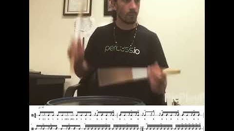 Carlos Botello "Vocabulary" Snare Lick