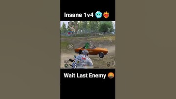 Op❤️‍🔥Insane Clutch For 1v4🥶🫵 Wait Last Enemy Hacker 🤬 #Short #Shorts #Viral #1v4Gamer