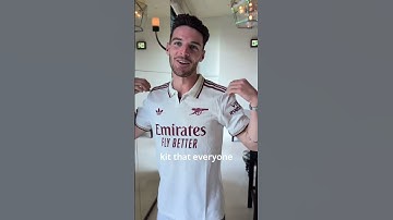 Thumbnail of The new Kit is amazingly Beautiful. #music #arsenalfans #arsenal #football #footballshorts #truefan