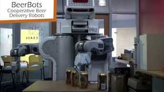 Beerbots: Cooperative Beer Delivery Robots