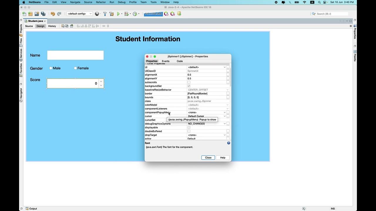 Java Swing Database Part 1 - YouTube