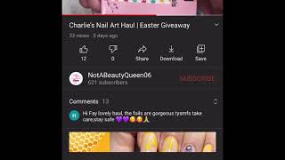 Easter giveaway winner