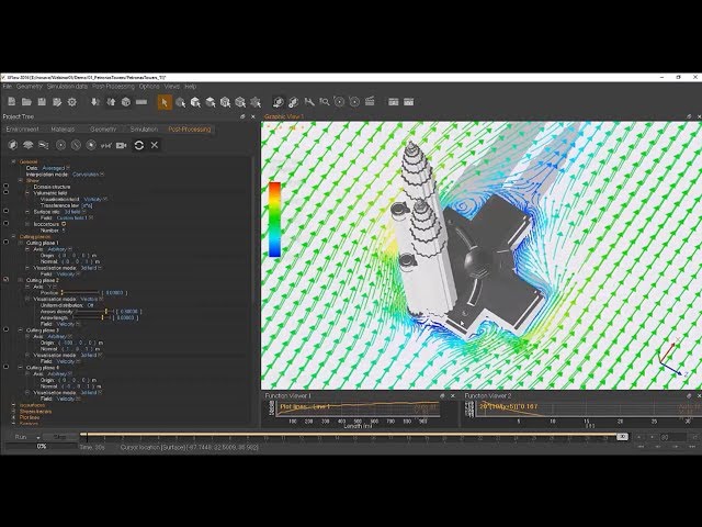 SIMULIA XFlow - Wind Load on High Rise Building Demo