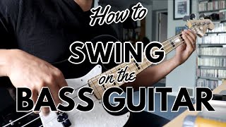 4 Ways to Swing Harder on the Electric Bass