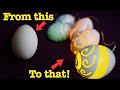How To Make A Resin Easter Egg Light Chain Ornament | Epoxy Resin Egg | Resin Art | Epoxy egg