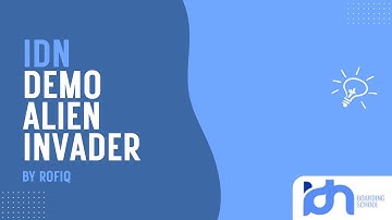 Demonstration My Scratch project - Alien Invader