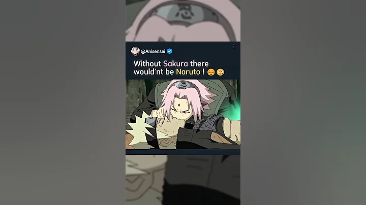 Sakura kisses Naruto to save his life ! 😔😢 ! #sakura #naruto #sadanime